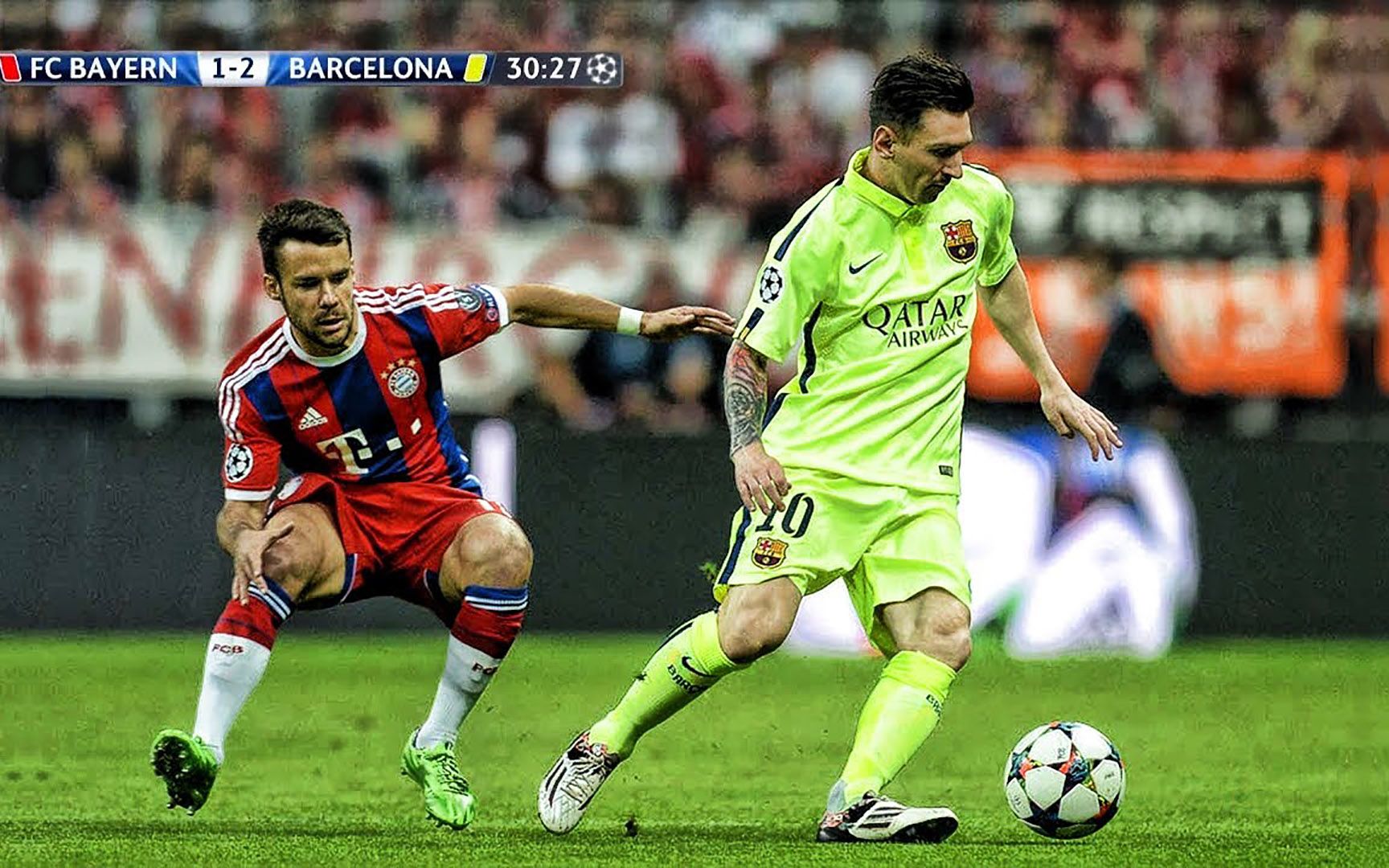 拜仁险胜加拿大，梅西爆发神勇的简单介绍