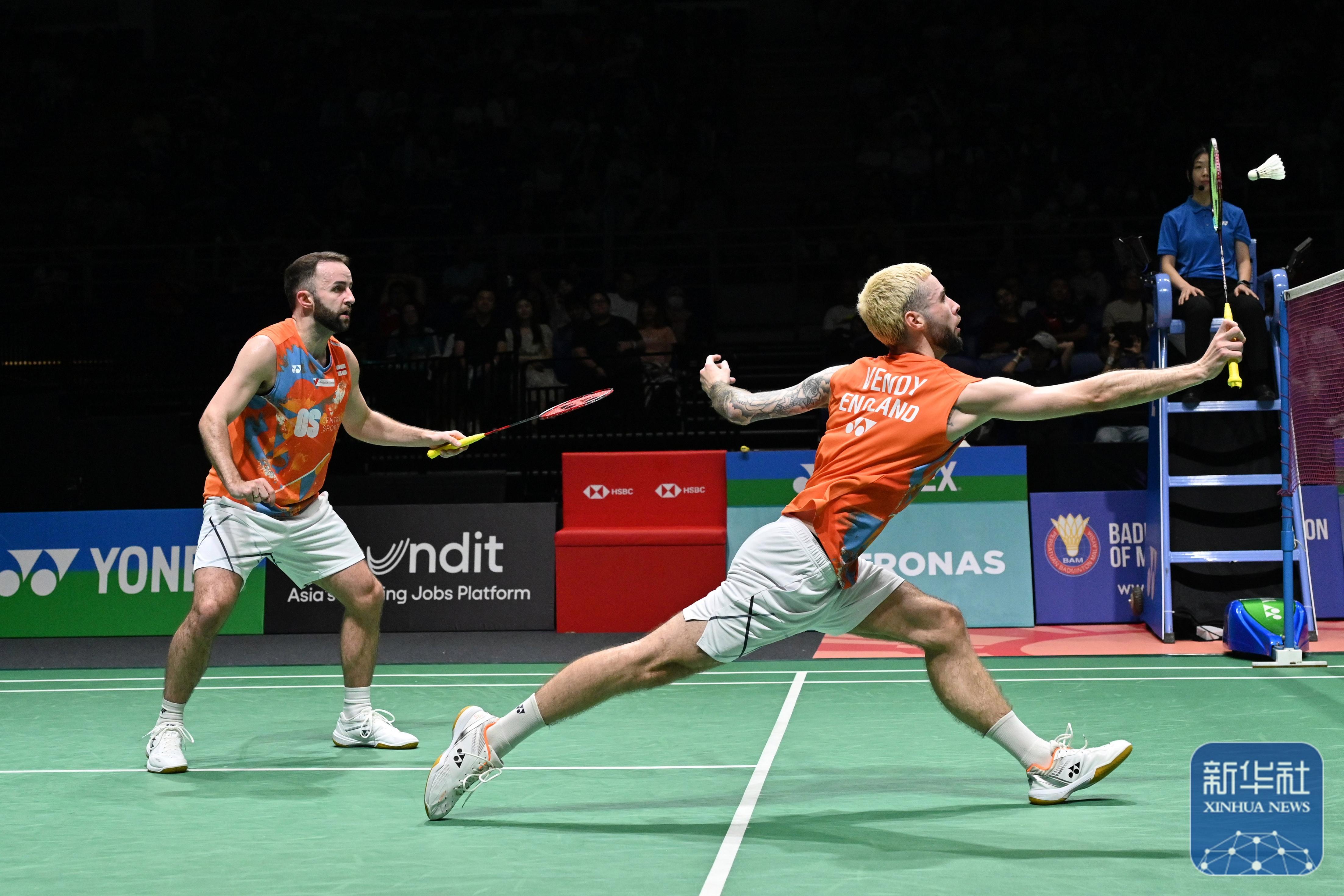 关于英格兰羽毛球队力克马来西亚羽毛球队，马琳关键制胜的信息